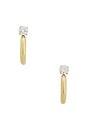 view 3 of 6 Mini Hoop & Earcuff Set Of 3 in Gold