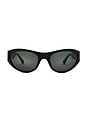 view 1 of 3 Realm Sunglasses in Black Polished & Black Polarized