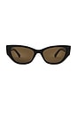 view 1 of 3 Reprise x Jack Freestone Sunglasses in Black Polished & Bronze Amber Polarized