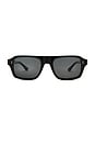 view 1 of 3 Mono Sunglasses in Black Polished & Black Polarized
