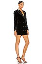 view 2 of 3 Octava Tuxedo Dress in True Black