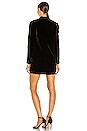 view 3 of 3 Octava Tuxedo Dress in True Black