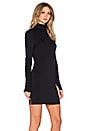 view 2 of 4 Cathleen Silk Elastane Turtleneck Dress in Ink