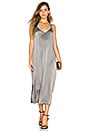 view 1 of 4 VESTIDO LENCERO ANIKA in Gunmetal