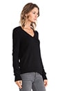 view 2 of 4 Cecile V Neck Sweater in Black