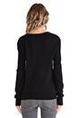 view 3 of 4 Cecile V Neck Sweater in Black
