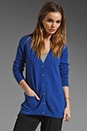 view 4 of 4 Ella Cardigan in Royal Blue