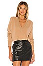 view 1 of 4 MADALENE Vネックセーター in Camel