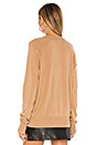 view 3 of 4 MADALENE Vネックセーター in Camel