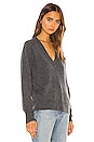view 2 of 4 СВИТЕР С V-ОБРАЗНОЙ ГОРЛОВИНОЙ MADALENE in Heather Grey