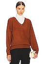 view 1 of 4 Lilou V Neck Sweater in Autumnal