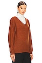 view 2 of 4 Lilou V Neck Sweater in Autumnal