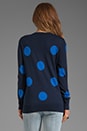 view 2 of 3 Pull Shane ras de cou en Peacoat/Electric Blue in Peacoat & Electric Blue