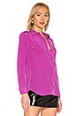 view 2 of 4 Slim Signature Top in Vivid Violet