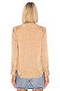 view 3 of 5 РУБАШКА LEEMA in Ocre Multi