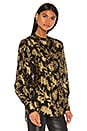 view 2 of 5 Boleyn Blouse in Black Gold