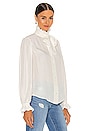 view 3 of 6 Loudette Top in Nature White