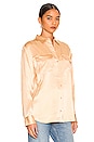 view 2 of 4 Signature Blouse in Honey Peach
