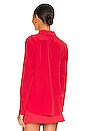 view 3 of 4 Leema Blouse in Tango Red