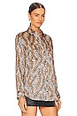 view 2 of 4 Signature Blouse in Mother Of Pearl Multi
