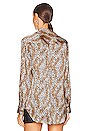 view 3 of 4 Signature Blouse in Mother Of Pearl Multi