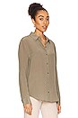 view 2 of 4 Essential Blouse in Deep Lichen Green