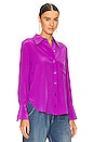 view 2 of 4 Quinne Shirt in Dazzling Purple