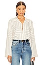 view 1 of 4 Mateo Top in Vanilla Cream And True Black