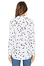 view 4 of 5 Slim Signature Star Print Blouse in Bright White