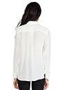 view 3 of 5 Slim Signature Blouse in Nature White