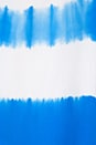 view 5 of 5 Cameron Tie Dye Stripe Tee in Klein Blue