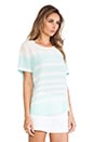 view 2 of 4 CAMISETA RILEY in Bleached Sand & Ice Green