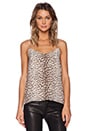 view 1 of 3 Layla Leopard Print Cami in Natural Multi