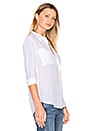 view 2 of 5 Slim Signature Blouse in Bright White