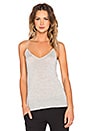view 1 of 3 Layla Cashmere Knit Tank in Light Heather Grey