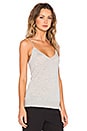 view 2 of 3 Layla Cashmere Knit Tank in Light Heather Grey