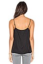 view 3 of 3 Layla Inverted Chevron Cami in True Black
