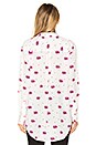 view 3 of 5 Daddy Silk Button Up in Nature White Multi
