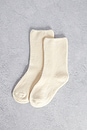 view 2 of 2 Lounge Socks in Cream