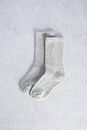 view 2 of 2 Lounge Socks in Heather Grey