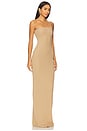 view 2 of 3 Tube Maxi Dress in Taupe