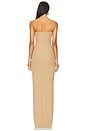 view 3 of 3 Tube Maxi Dress in Taupe