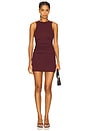 view 1 of 3 Carrie Soft Jersey Dress in Oxblood