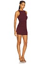 view 2 of 3 Carrie Soft Jersey Dress in Oxblood
