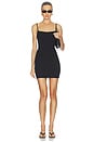 view 1 of 3 Soft Jersey 90's Tank Mini Dress in Black