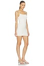 view 2 of 3 Soft Jersey 90's Tank Mini Dress in Ivory