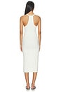 view 3 of 3 V-neck Racerback Midi Dress in Cream