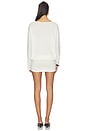 view 3 of 3 ROBE MINI ENCOLURE BATEAU in Ivory