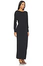 view 2 of 3 Mountain Soft Jersey Midi Dress in Black