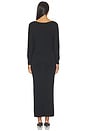 view 4 of 3 Mountain Soft Jersey Midi Dress in Black